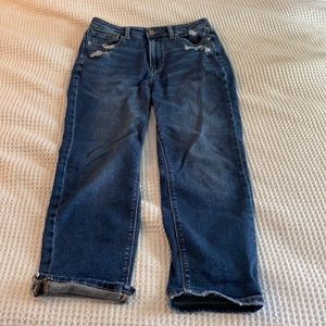 American eagle high rise mom jeans 6 Short